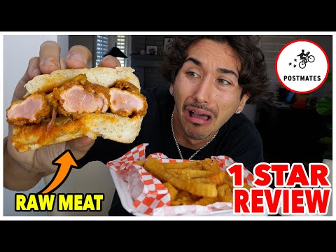 Eating At The WORST Reviewed Food Delivery Restaurant... (1 STAR) *DISGUSTING*